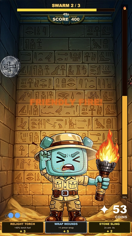 Tomb Swarm: Khepri's Curse screenshot 3